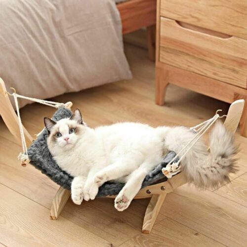 Wooden Pet Bed | Hanging Solid Wood