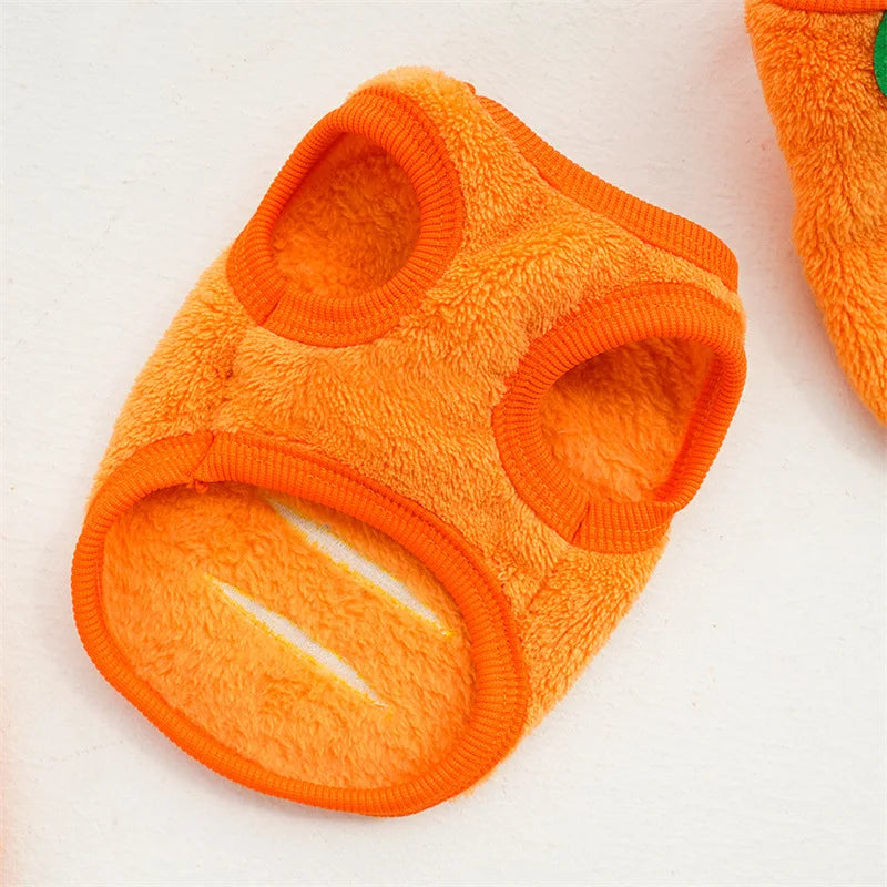 Warm Fleece Pet Coat | Winter Outfit