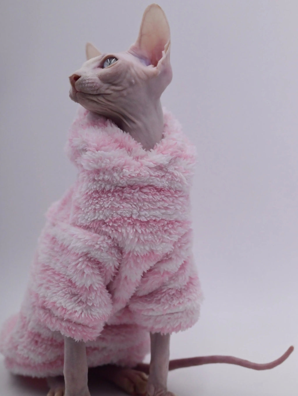 Mink Fleece Cat Cardigan | Warm Winter Jacket